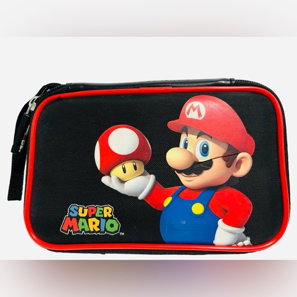 Super Mario Official Nintendo 3DS Carrying Case Travel Bag - Picture 2 of 9